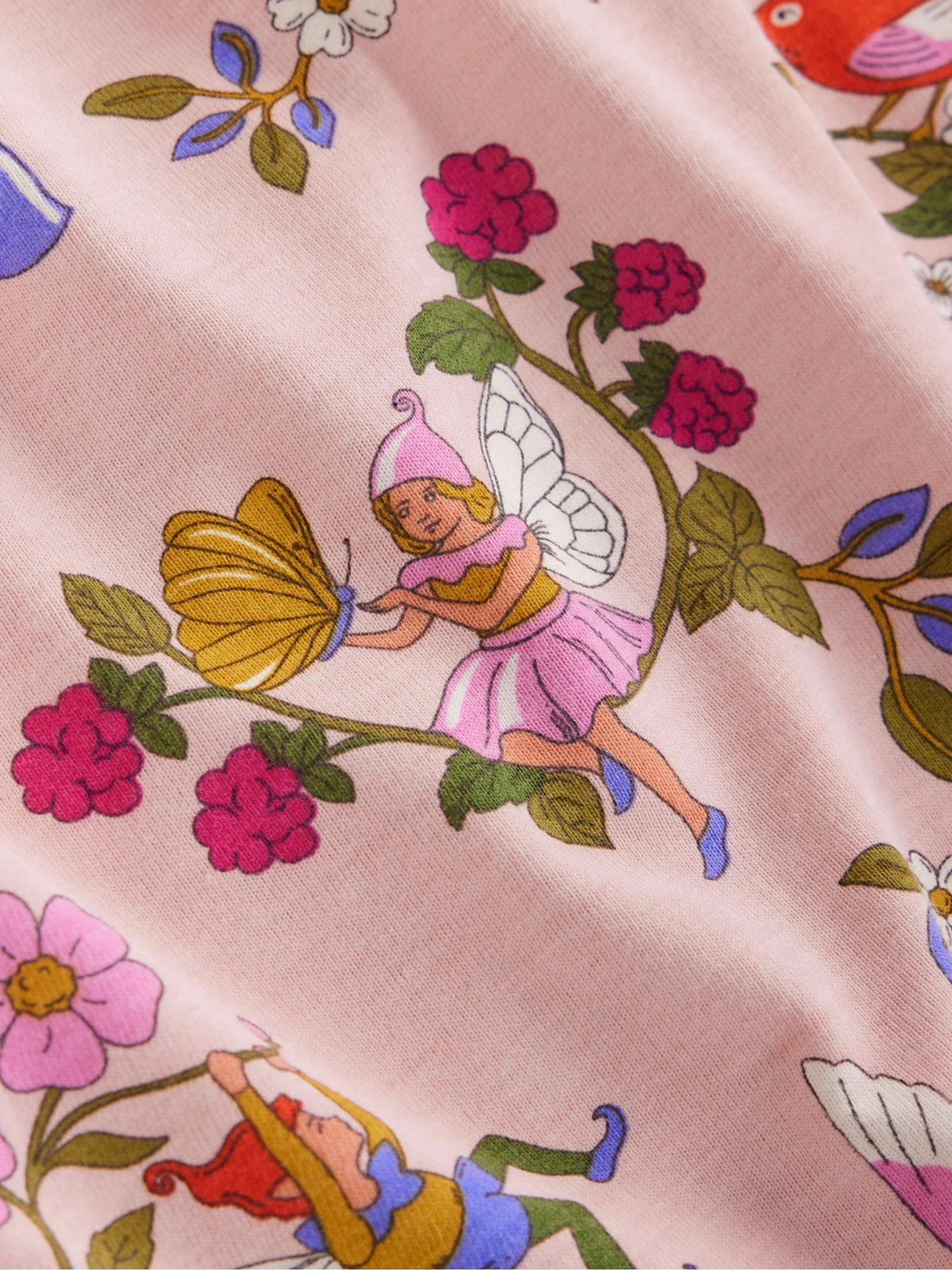 Boden - Nachthemd met print en lange mouwen