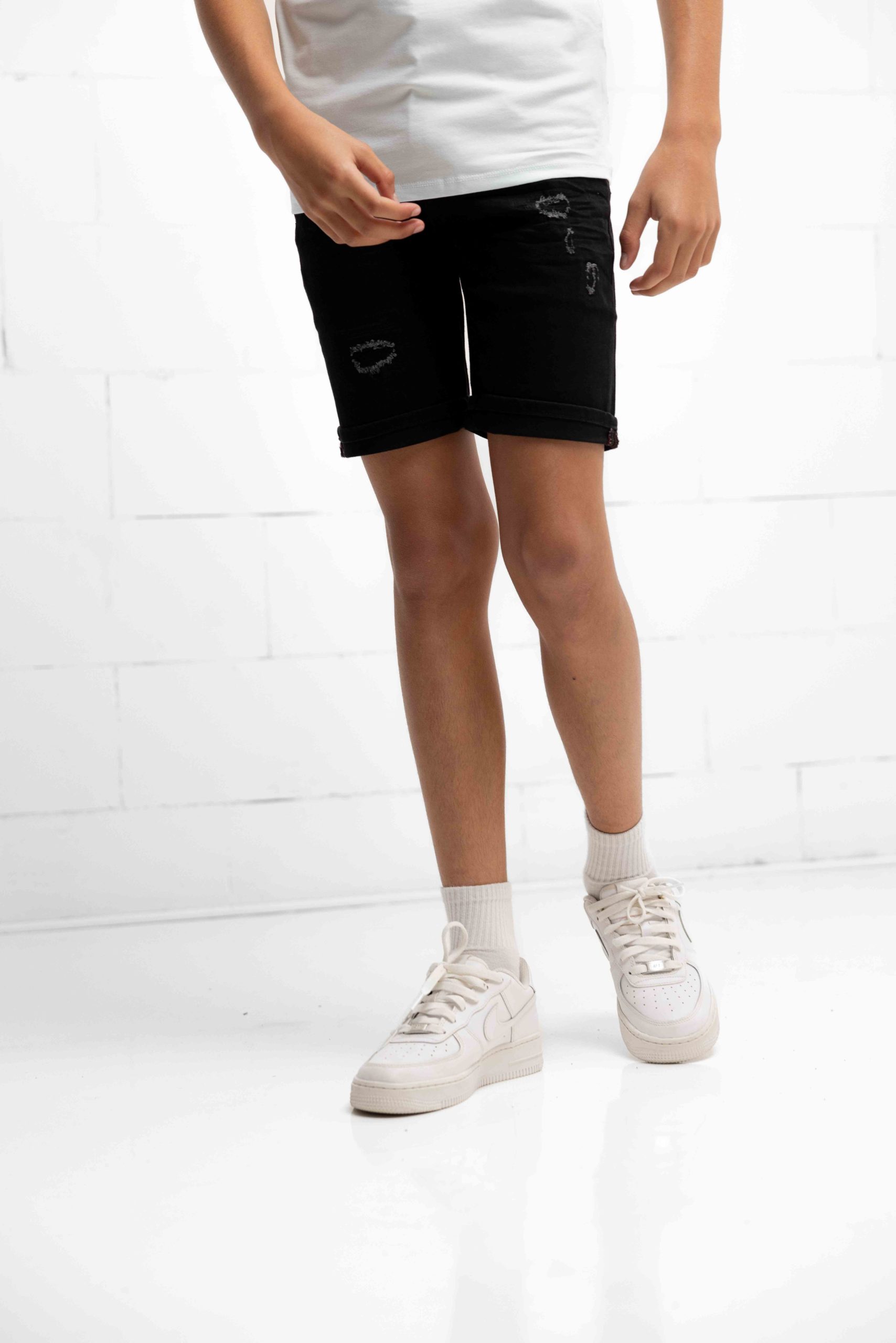 Raizzed Oregon Crafted Korte Broek Kids Zwart