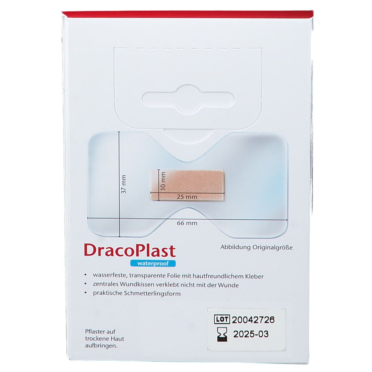 Dracoplast Waterproof Fingerkuppenpflaster
