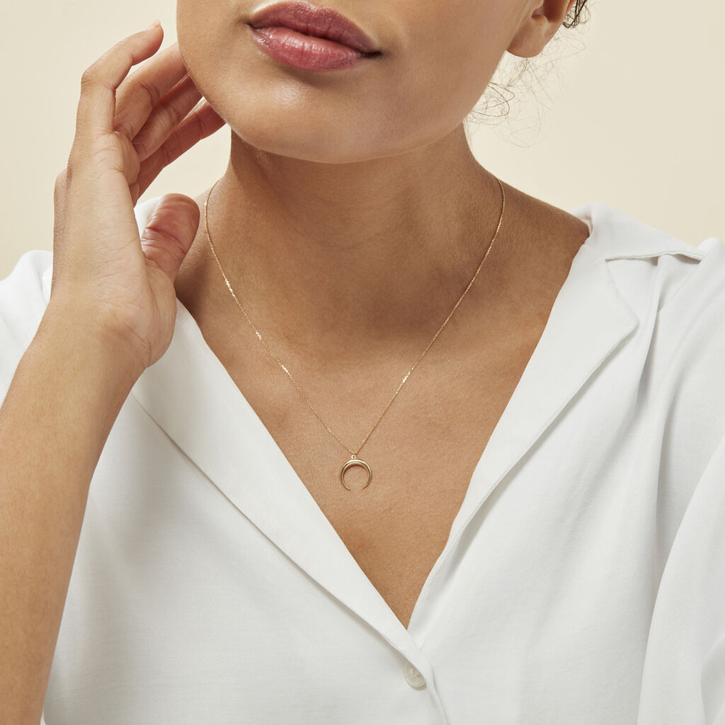 Collier Sergeline Or Jaune