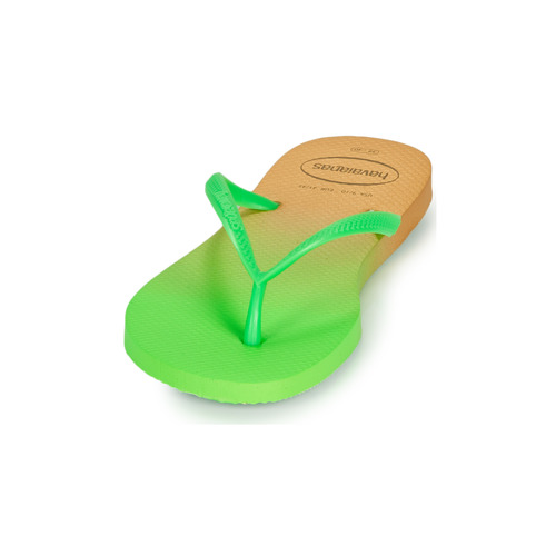 Havaianas - SLIM GRADIENT - Blanc / Vert
