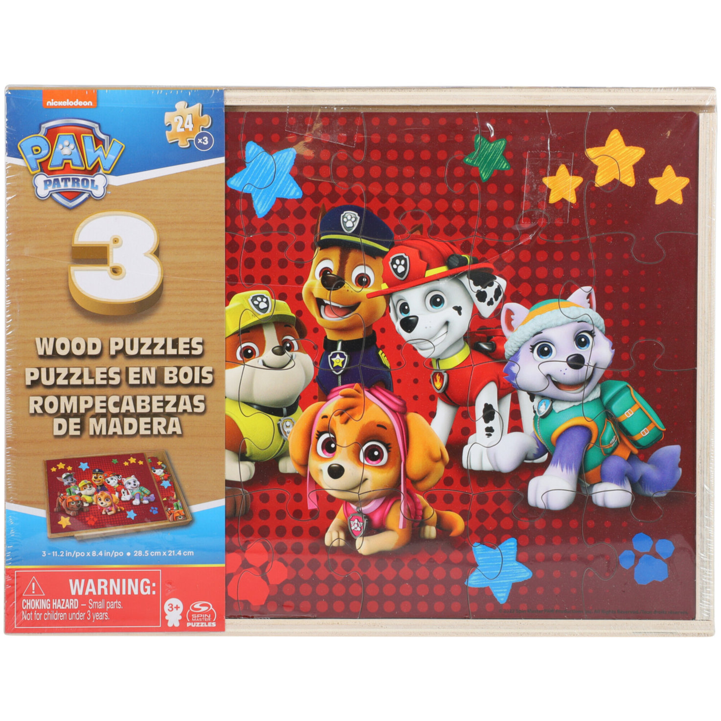 Paw Patrol Holzpuzzle Set