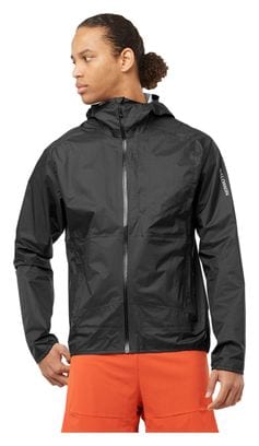 Veste Imperméable Salomon Bonatti WP Noir