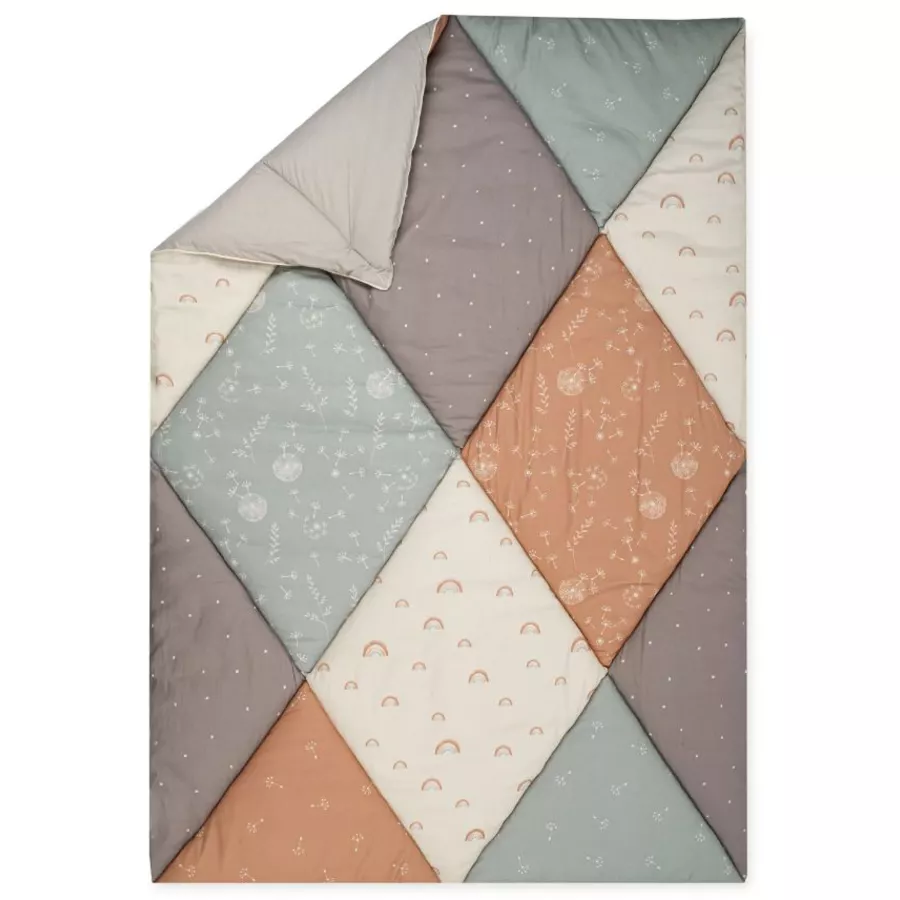 JULIUS ZÖLLNER Krabbeldecke 95 x 135 cm Patchwork