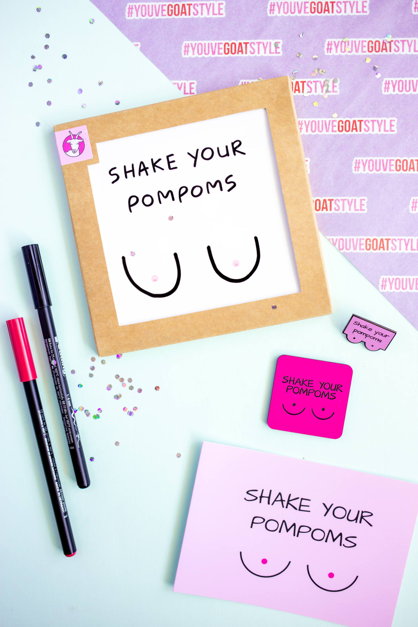 Tegel - Shake your pompoms