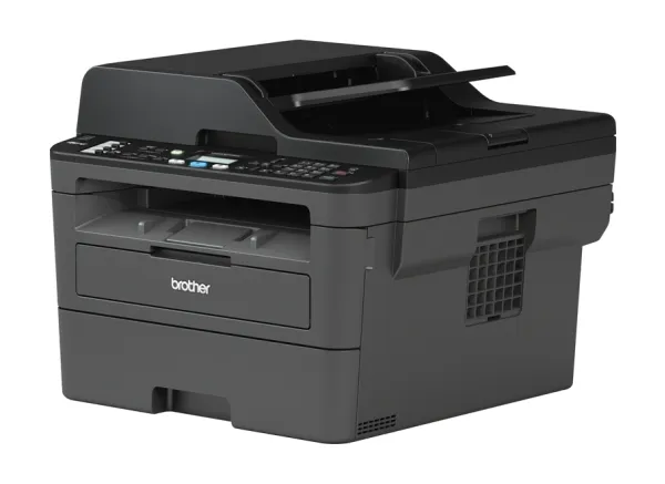 Brother MFC-L2710DW - Multifunktionsprinter - S/H - laser - Legal (216 x 356 mm) (original) - A4/Legal (medie) - op til 30 spm (kopiering) - op til 30 spm (udskriver) - 250 ark - 33.6 Kbps - USB 2.0, LAN, Wi-Fi(n)