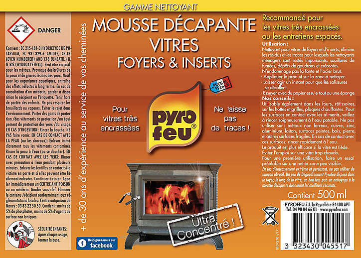 Décapant multi-usages en aérosol de 500 ml