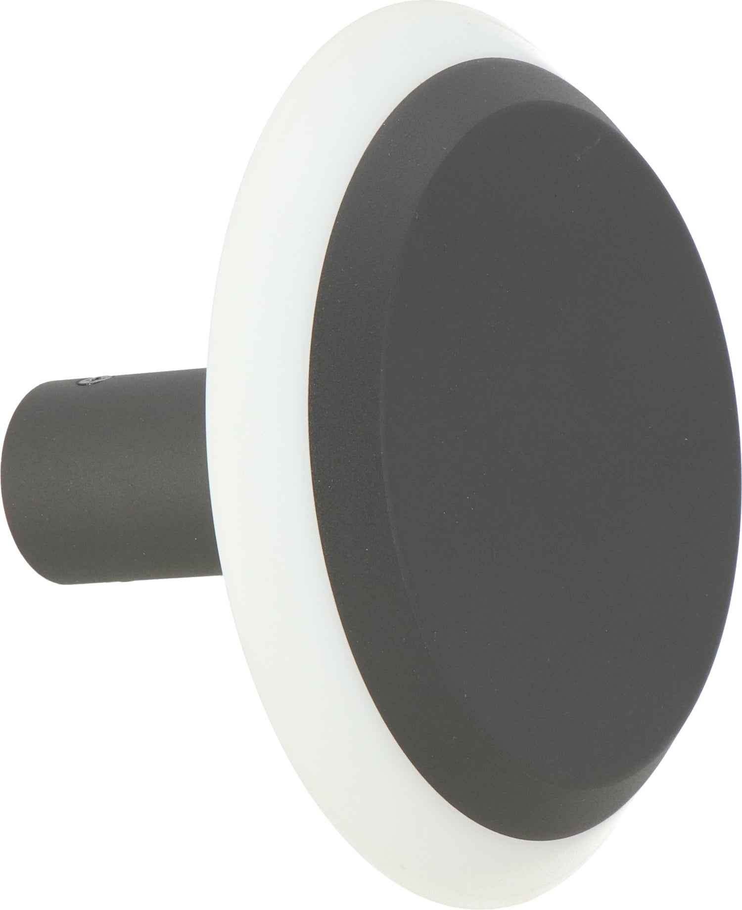 Intratuin LED muurlamp Arges zwart 20 x 13,7 x 20 cm