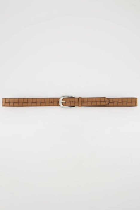 Gürtel, Leder, Metallic-Schnalle
