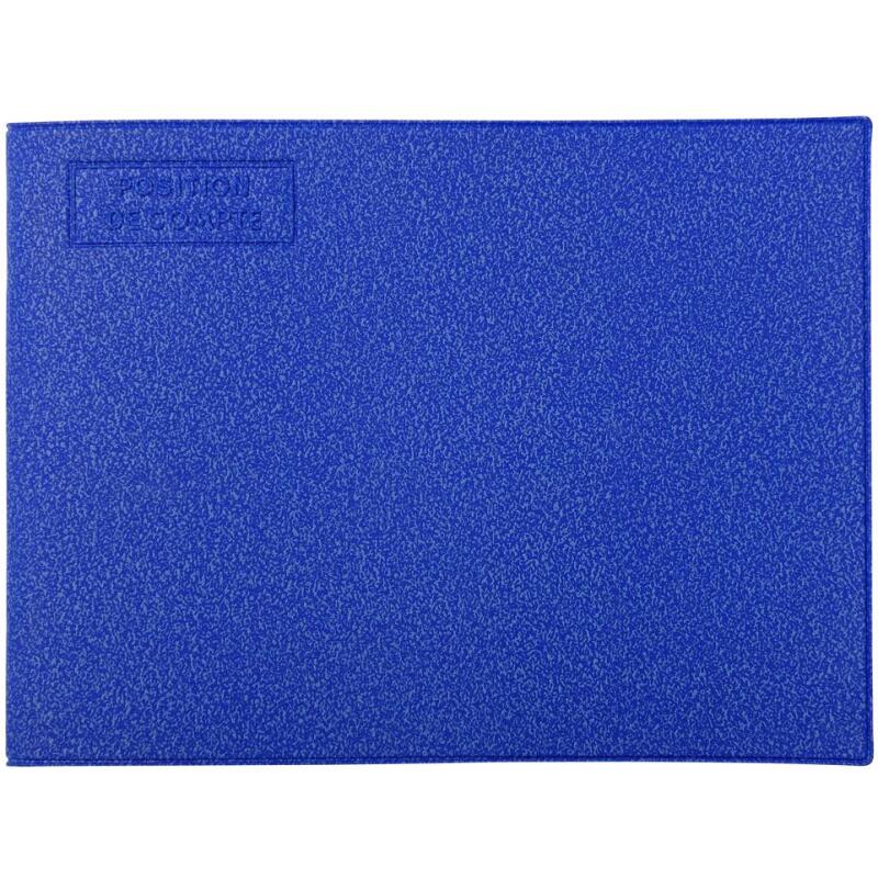 Carnet de position de compte 11x15cm 48 pages - Couleurs assorties