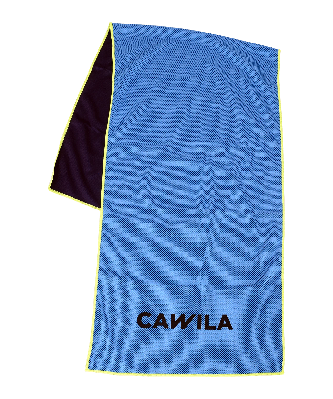 Cawila Academy Ice kühlendes Handtuch Blau Gelb