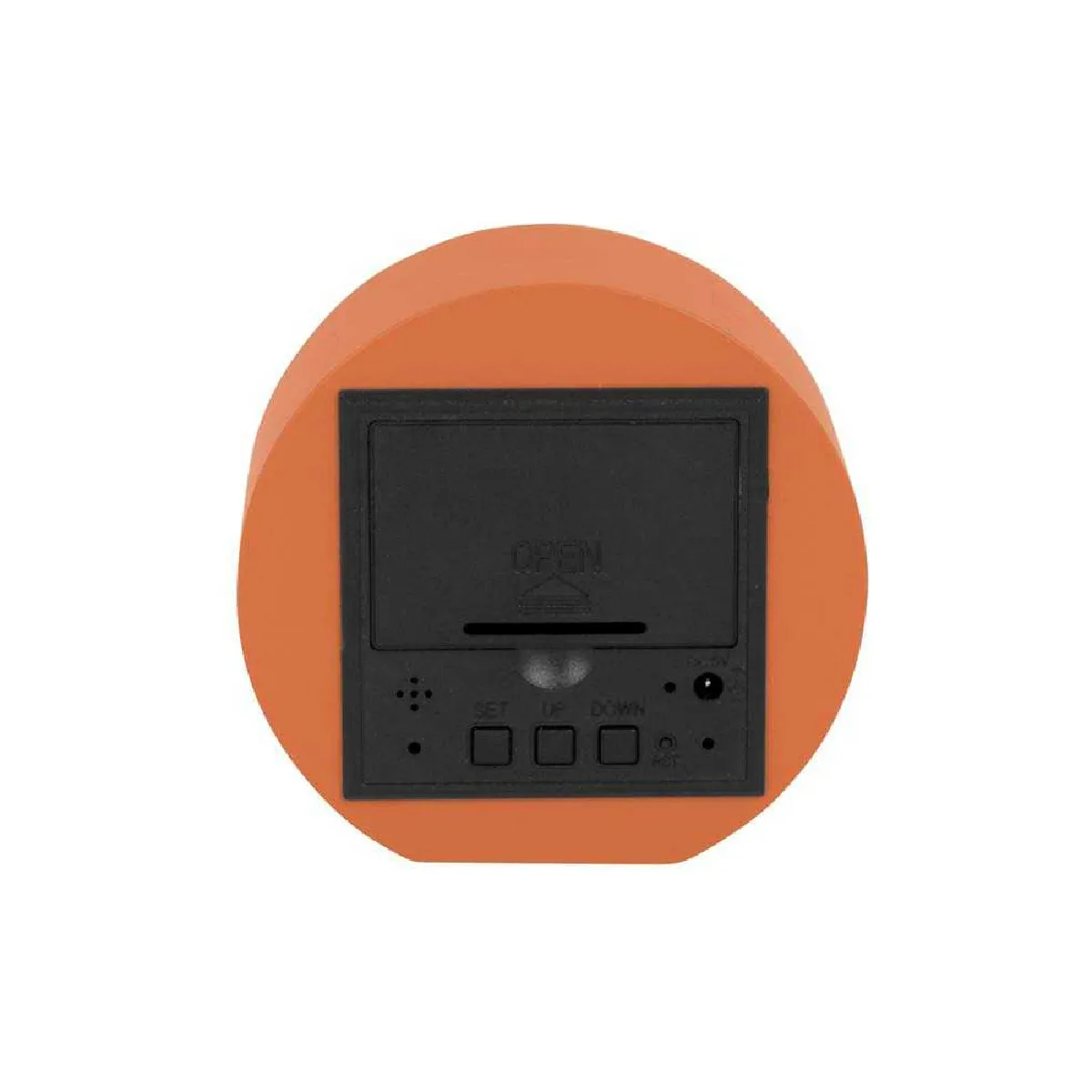 Karlsson Réveil rond LED Spry - Orange