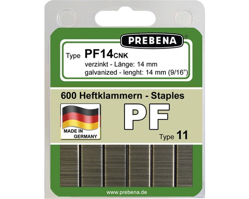 Nietjes Prebena Type PF14CNK-B 600 stuks