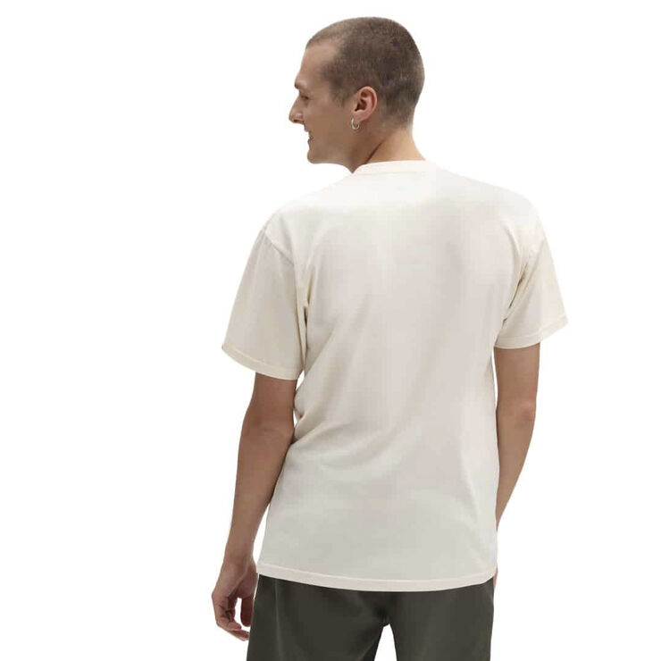 Vans mn left chest logo tee White