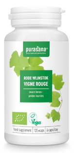 Purasana Rode Wijnstok Capsules 120VCP