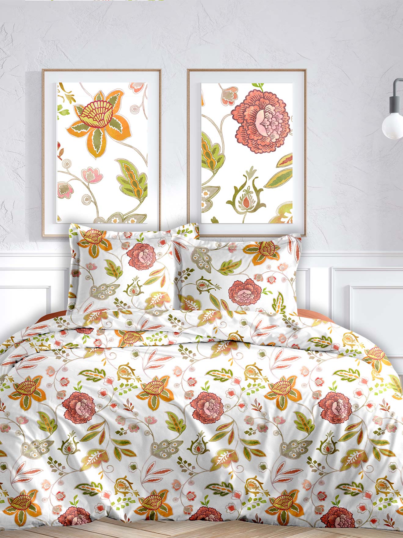 Parure housse de couette Jolie fleur