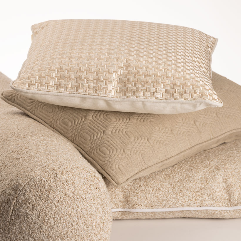 Sierkussen Big bolster melange natural