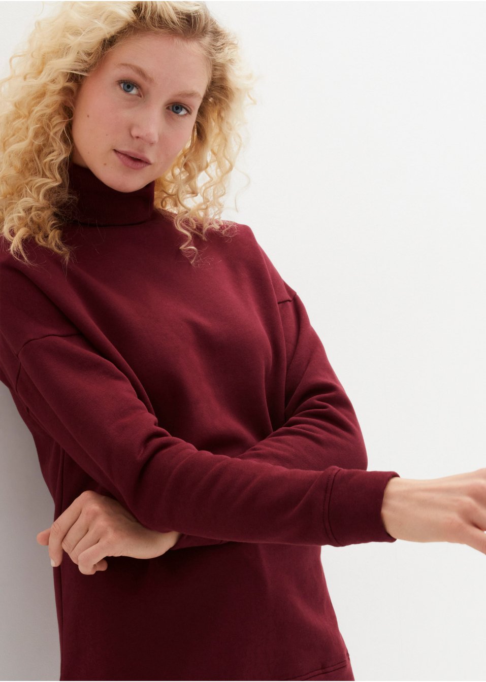 Sweat-shirt avec col roulé