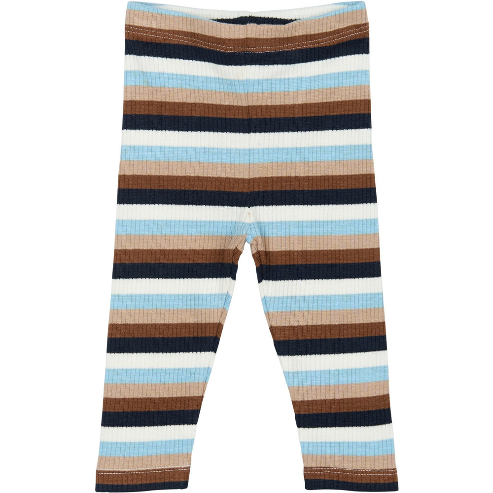 Køb THE NEW Siblings Powder Blue Striped TNSBPark Rib Leggings