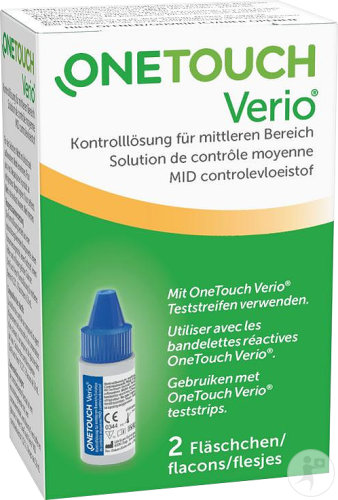 OneTouch Verio Solution De Contrôle 2x3,8ml