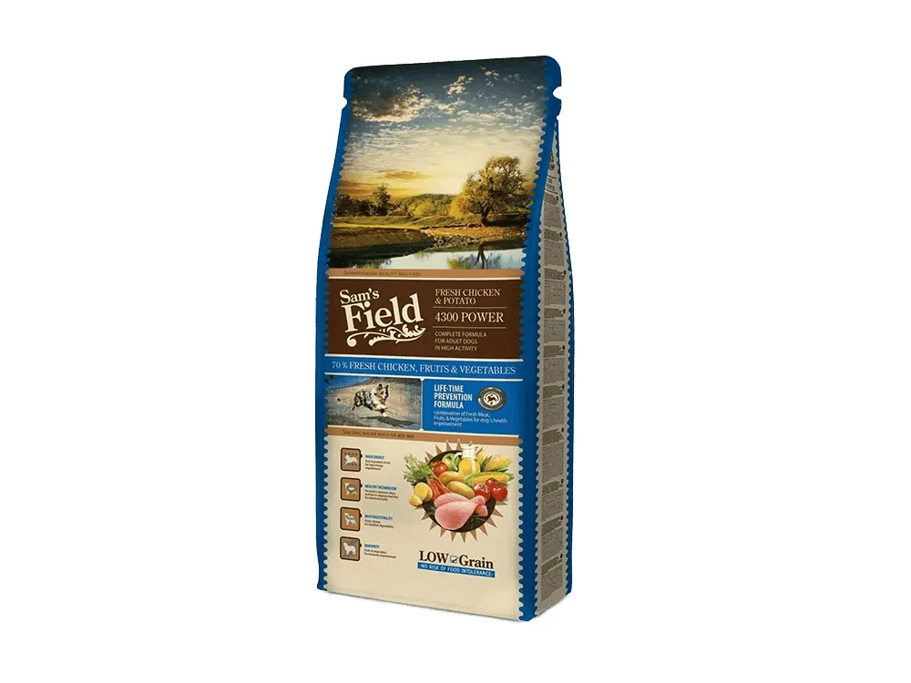 Sam`s Field Sam's Field Adult Medium Chicken & Potato sausas maistas šunims, 13 kg