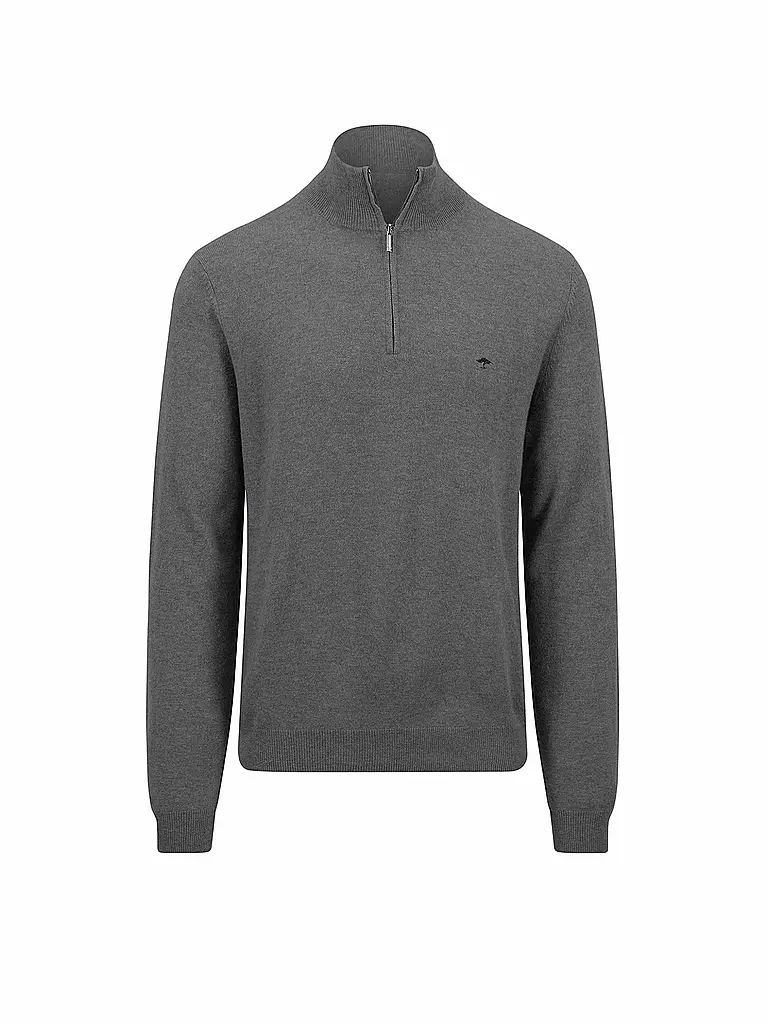 FYNCH HATTON Troyer Pullover grau