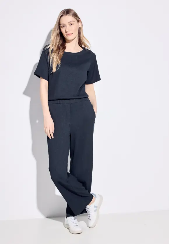 Casual Fit Jumpsuit - universal blue