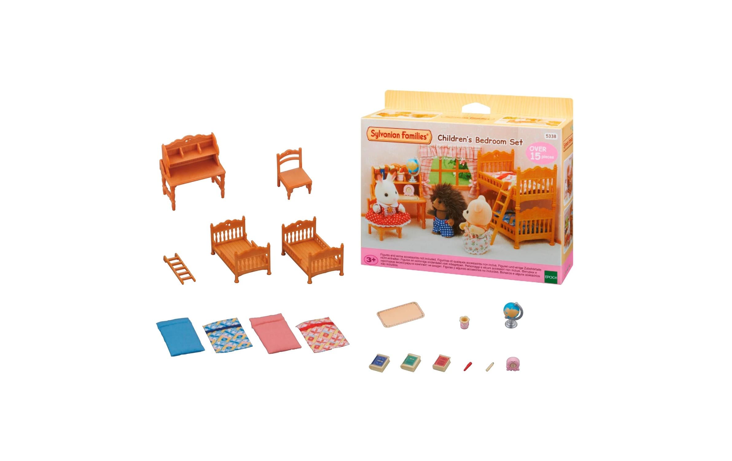 Sylvanian Families Landhaus Kinderzimmer mit StockbettSpielset