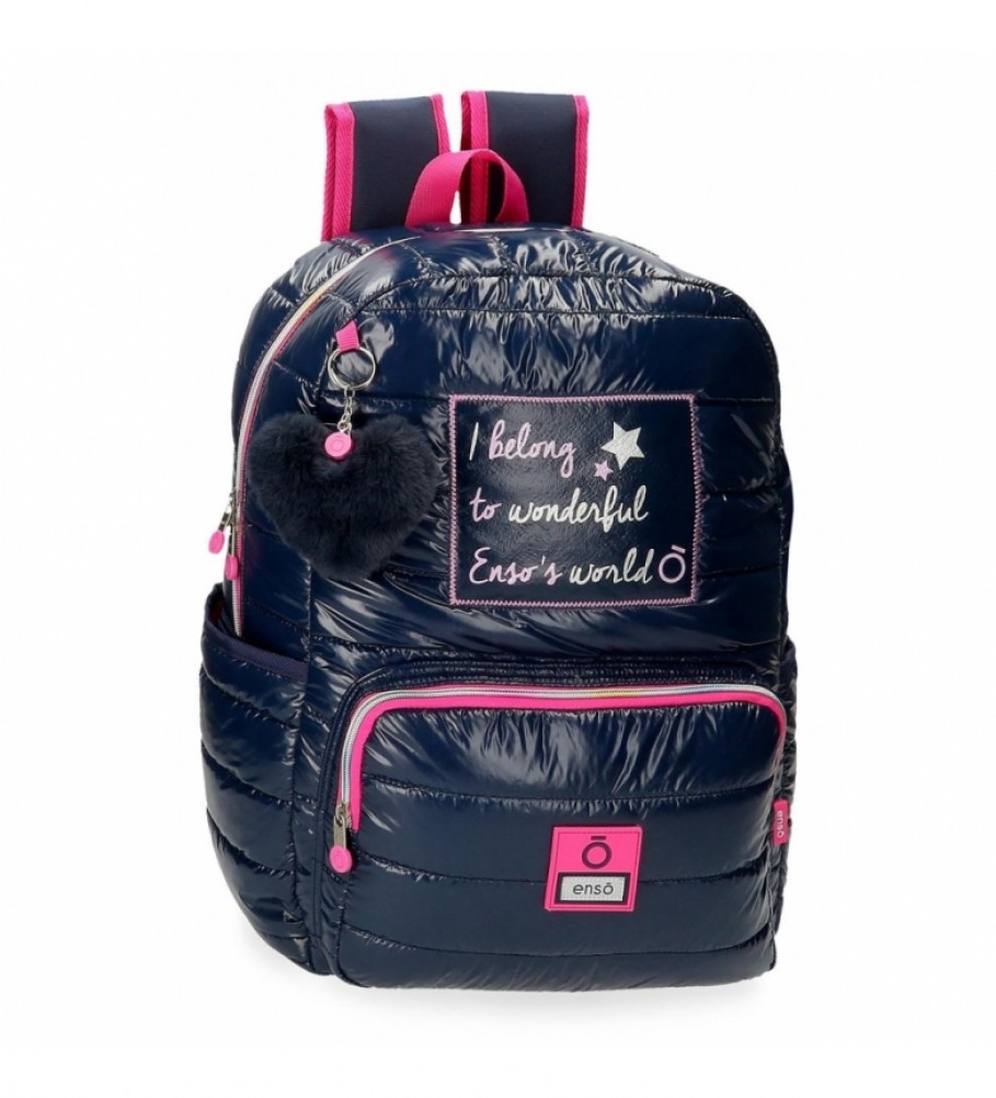 Enso Mochila Portaordenador Enso Make a Wish azul -32x42x15cm-