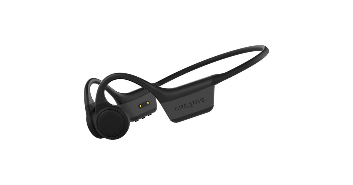 CreativeOutlier Free Mini bone conduction hoofdtelefoon  (Zwart, IPX5, USB-A)