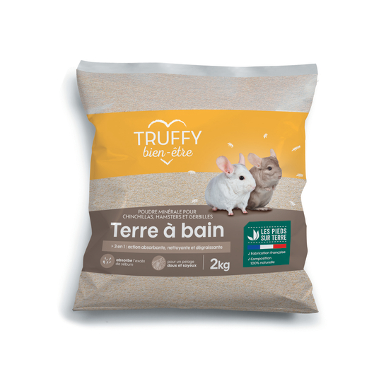 Terre à bain pour chinchillas 2kg