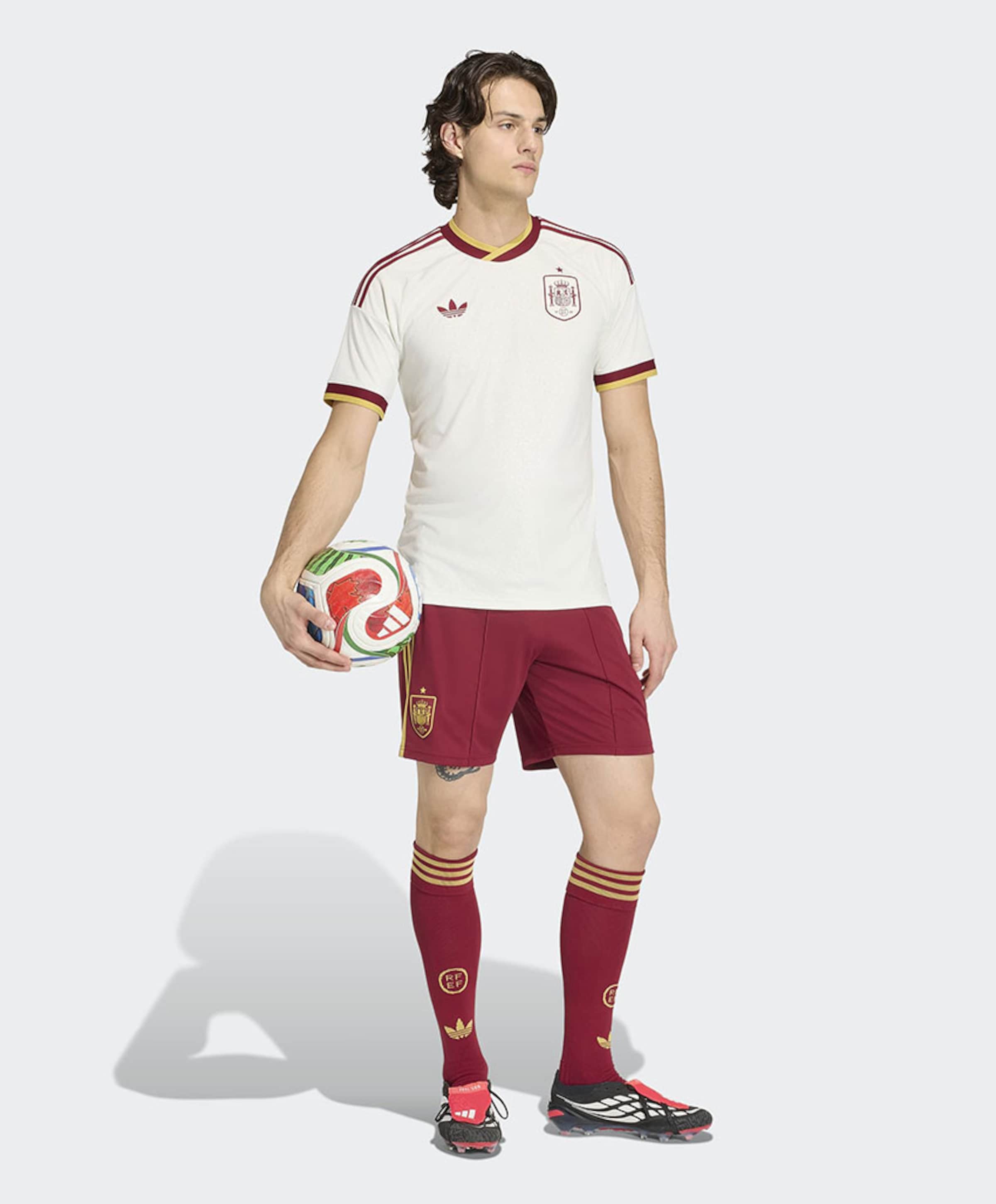 Adidas Rfef A Sho heren shorts rood
