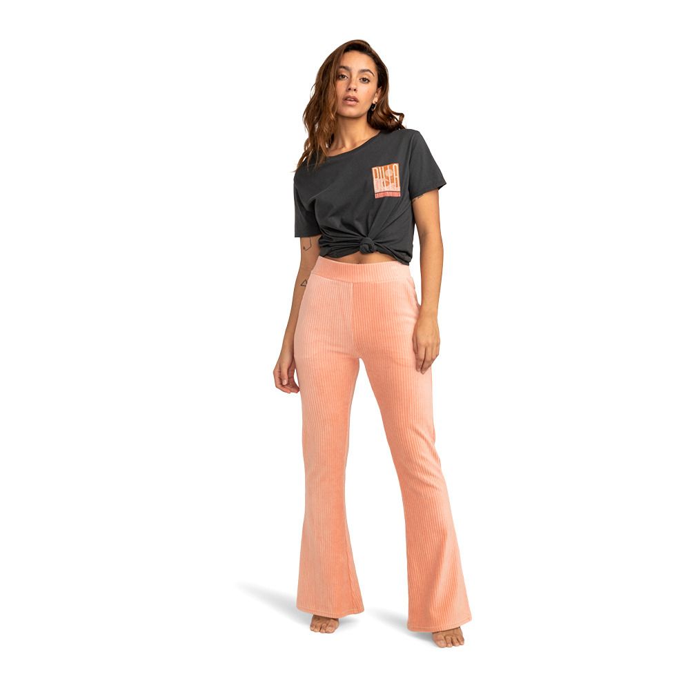 Billabong HIT A CORD FLAR - Pantalon Femme stone rose