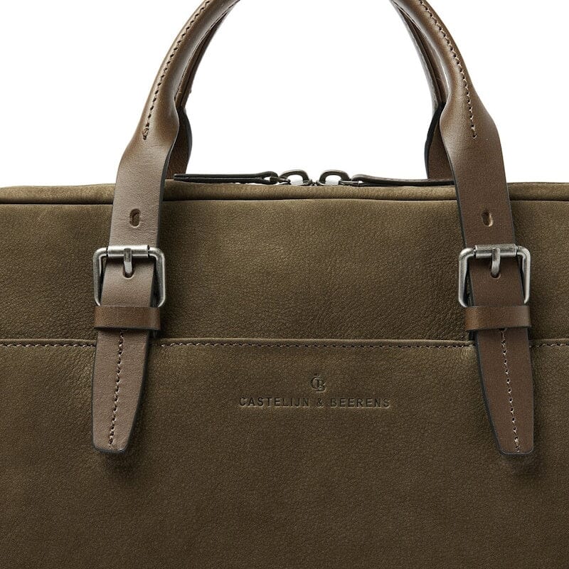 Castelijn & Beerens Nubuck Laptoptas RFID 15,6