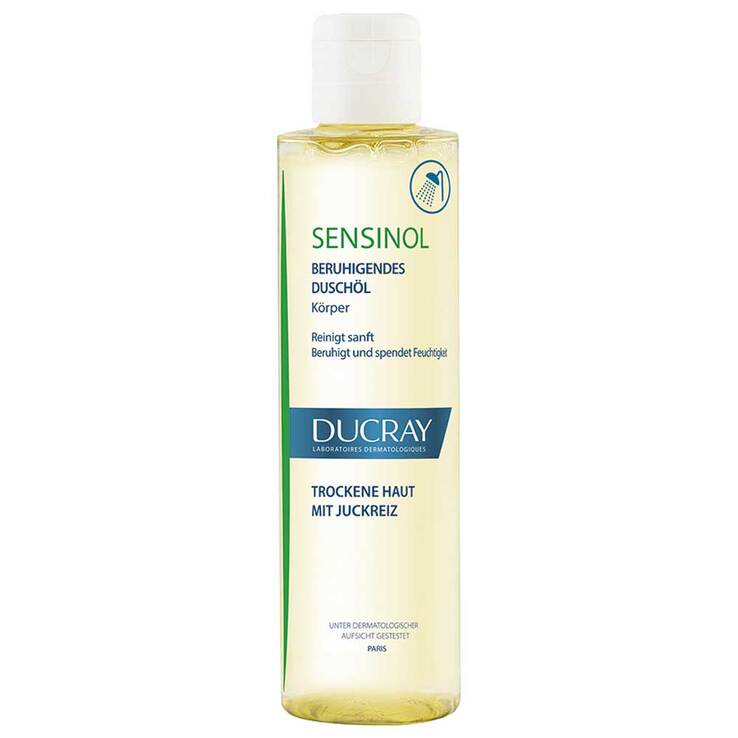 Ducray Sensinol beruhigendes Reinigungsöl / Duschöl, 200 ml