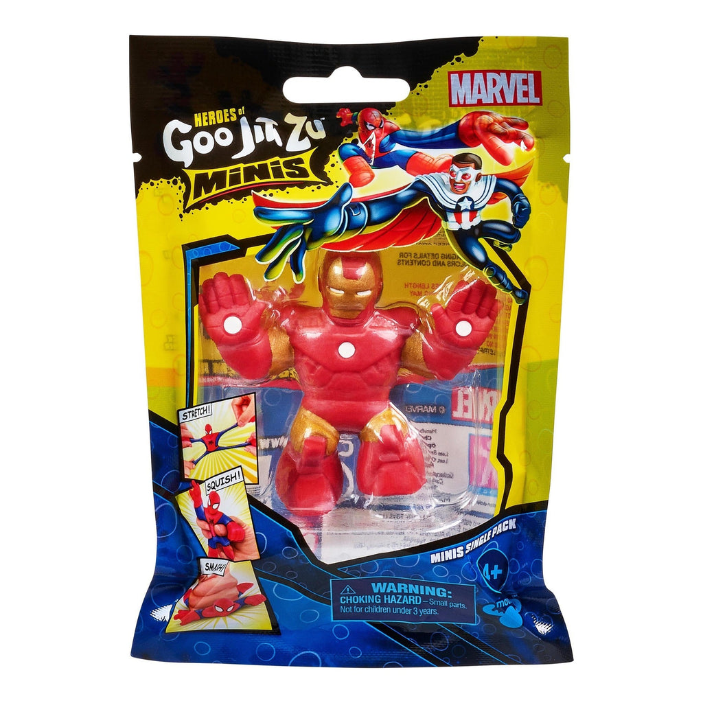 Goo Jit Zu - Mini Figuras Marvel