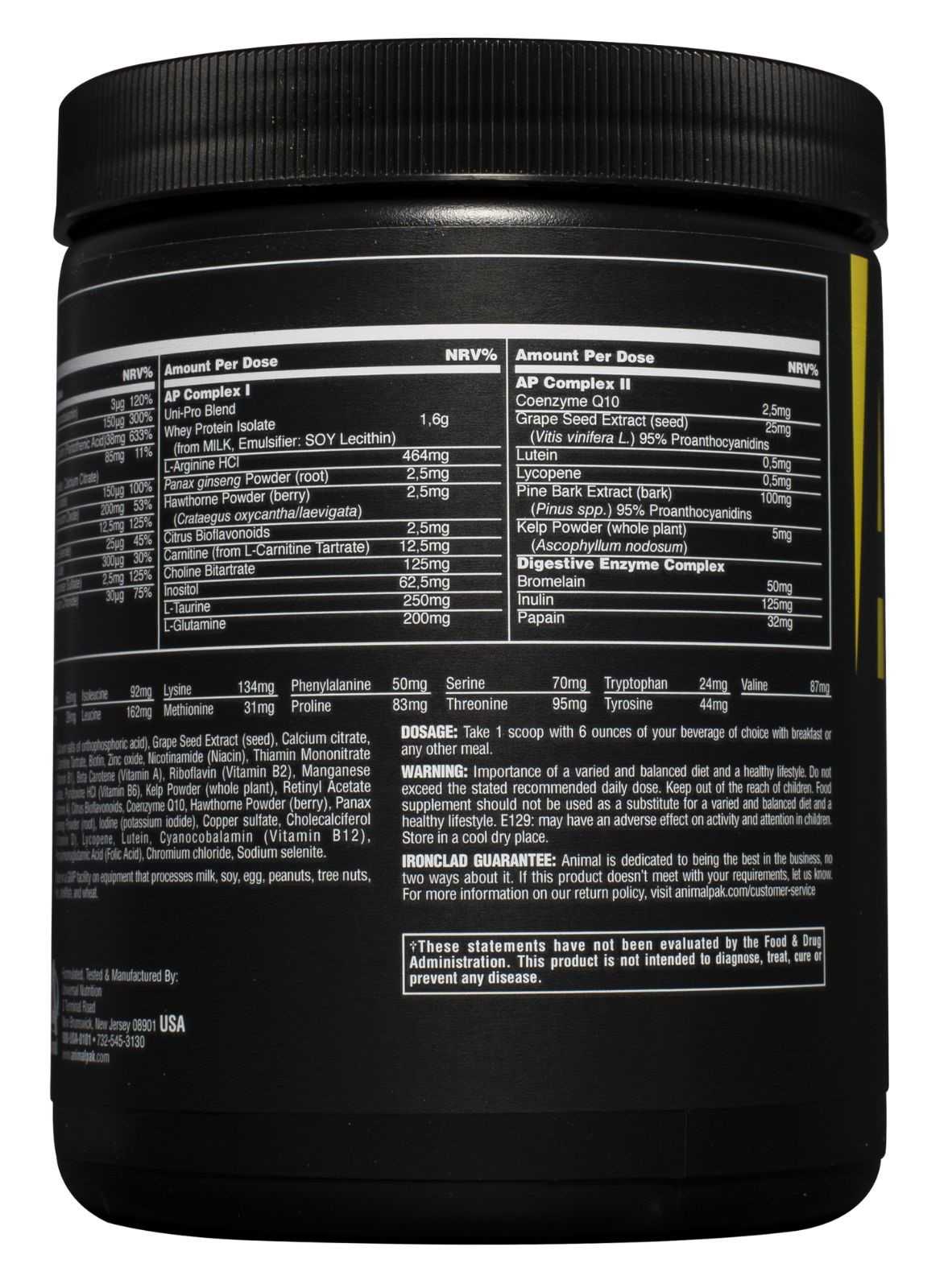 Animal Pak em pó 44 doses