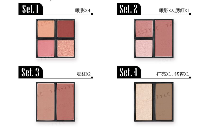 Solone - Kleuren Make-up Box