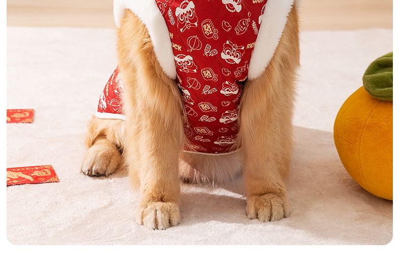 2 nachten - Chinees Nieuwjaar Print Pet Top