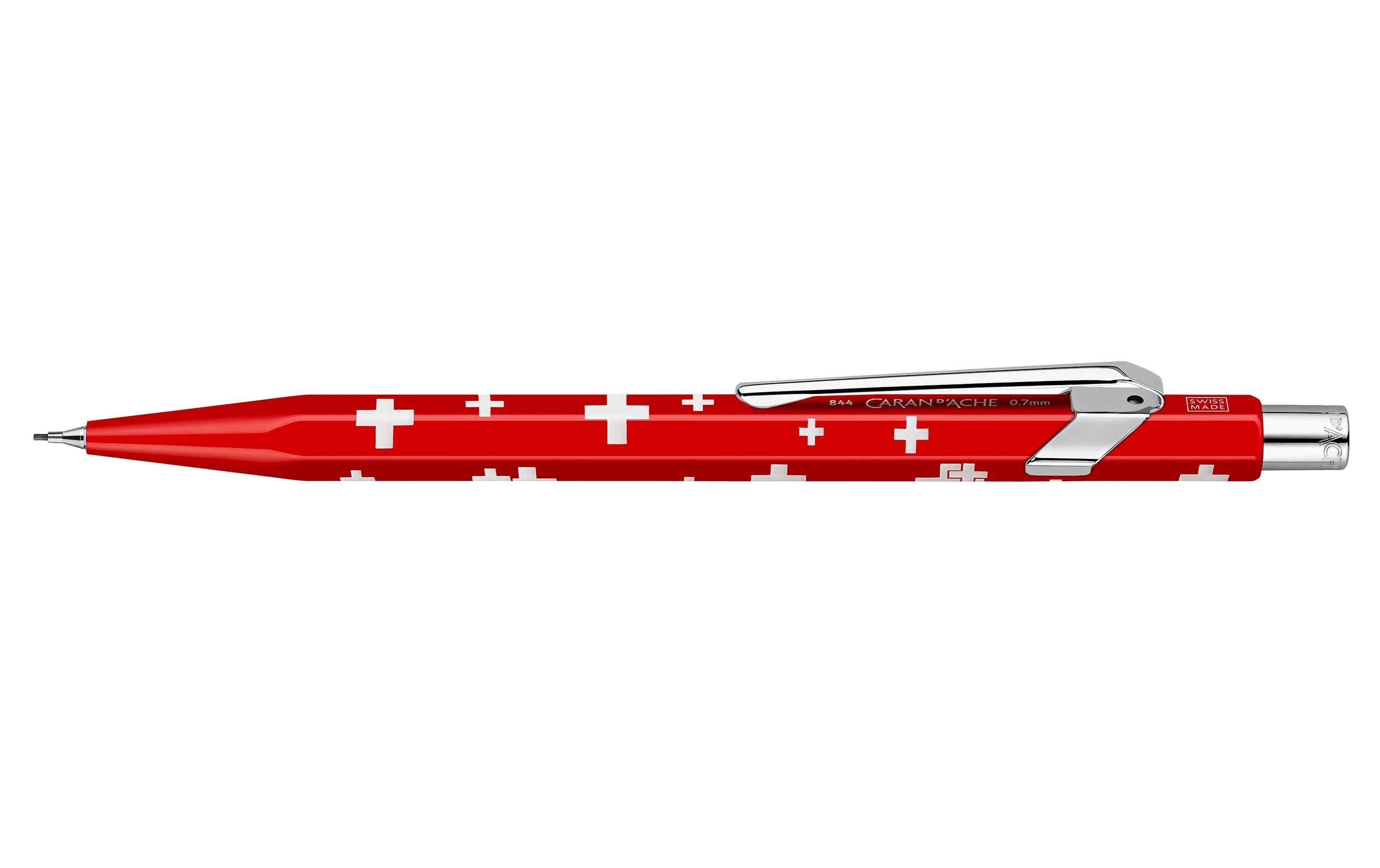 Minenbleistift 844 Swiss 0.7 mm, SchweizerkreuzSwiss Edition Druckbleistift