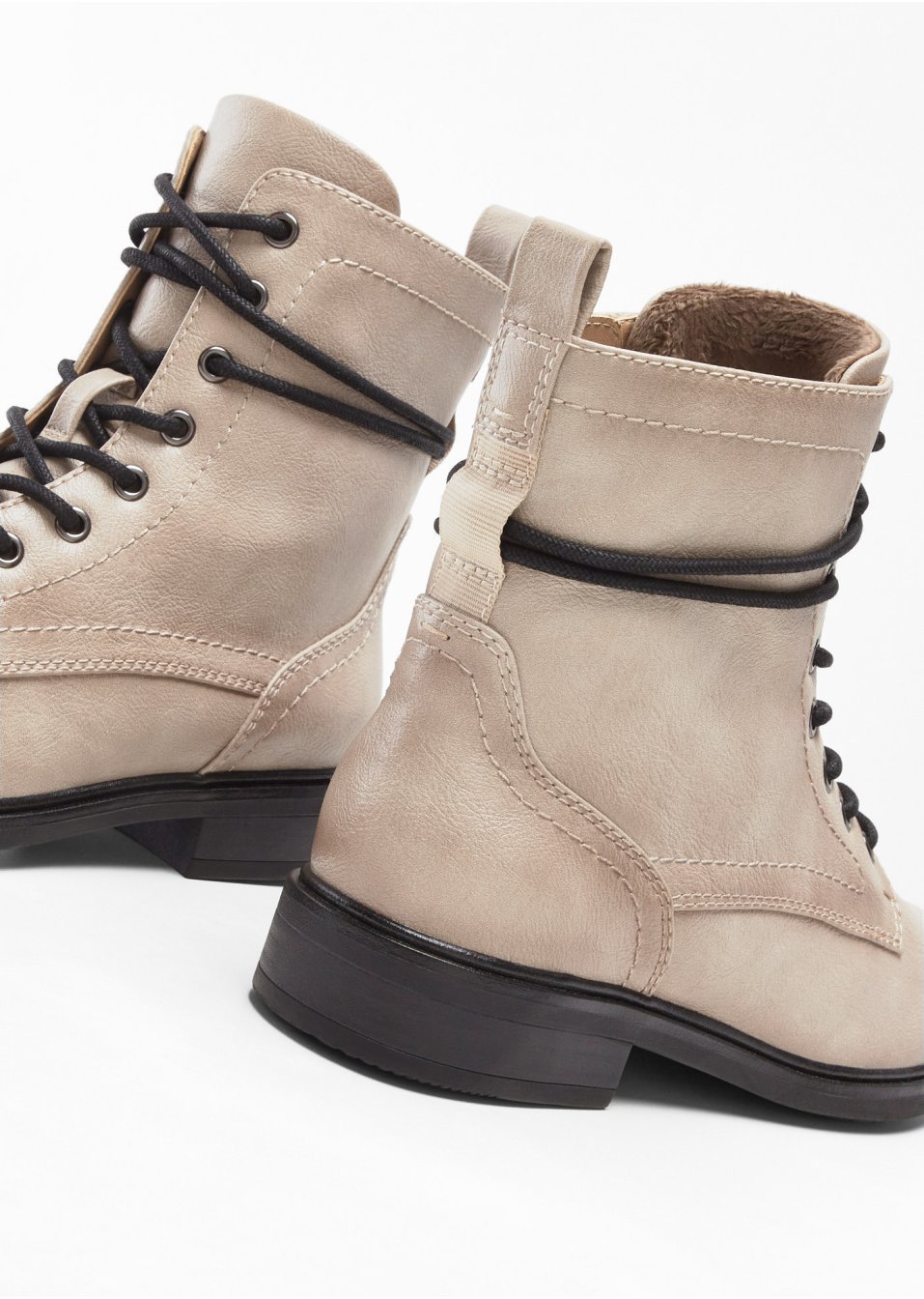 Boots à lacets Jana largeur confortable