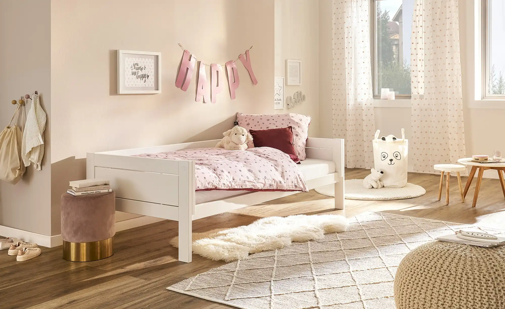 4 in 1 Bett mit Dachkonstruktion