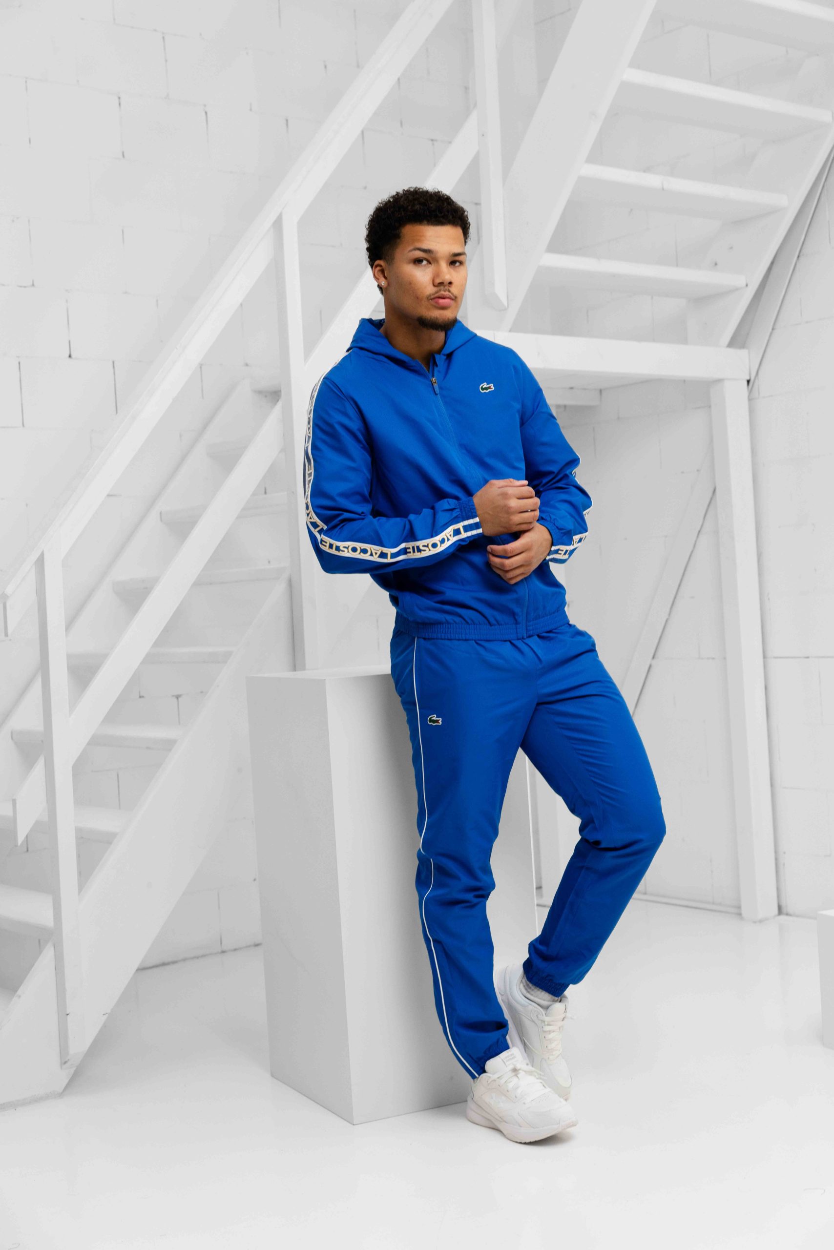 Lacoste Sport Trainingspak Heren Blauw