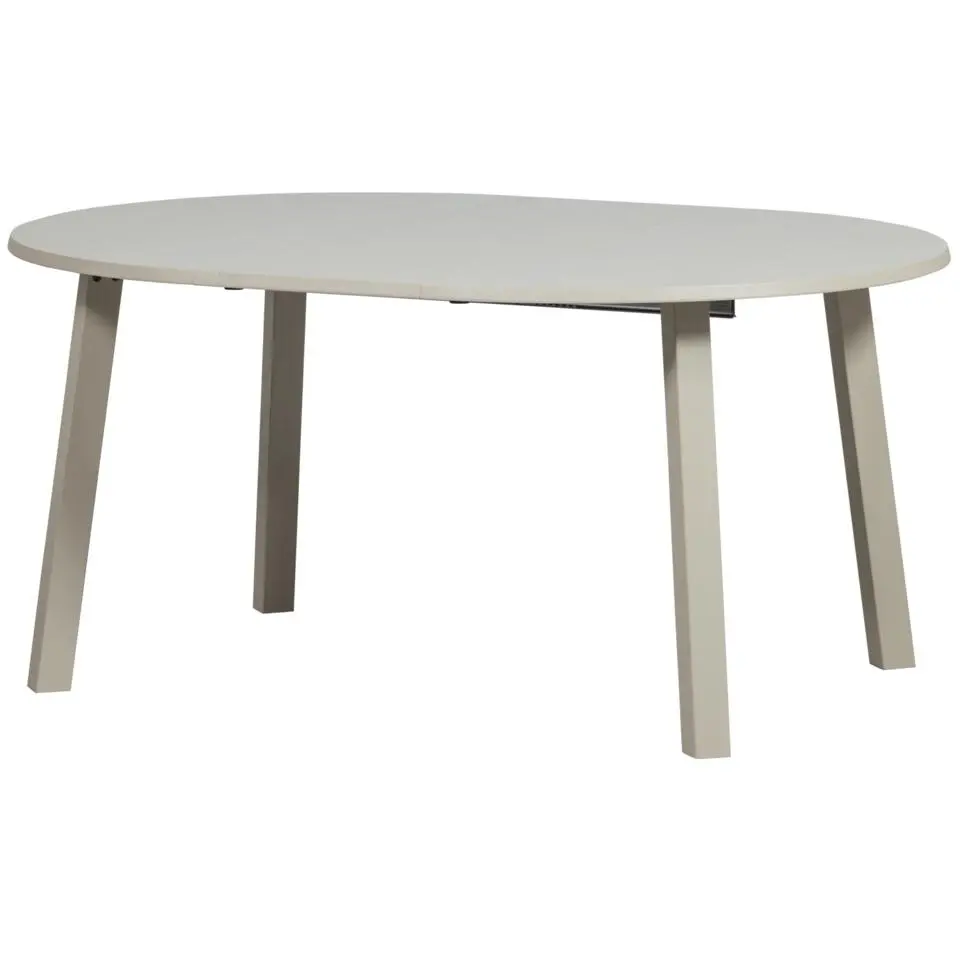 WOOOD Janne Uitschuifbare Eettafel Rond 120Ø cm - Eiken - Dakargrau