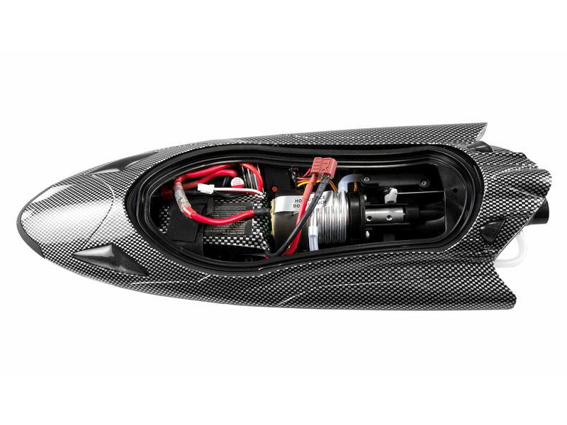 Amewi Speedboot Stingray mit Jetantrieb 335 mm RTR RC Jetboot in Carbon-Optik