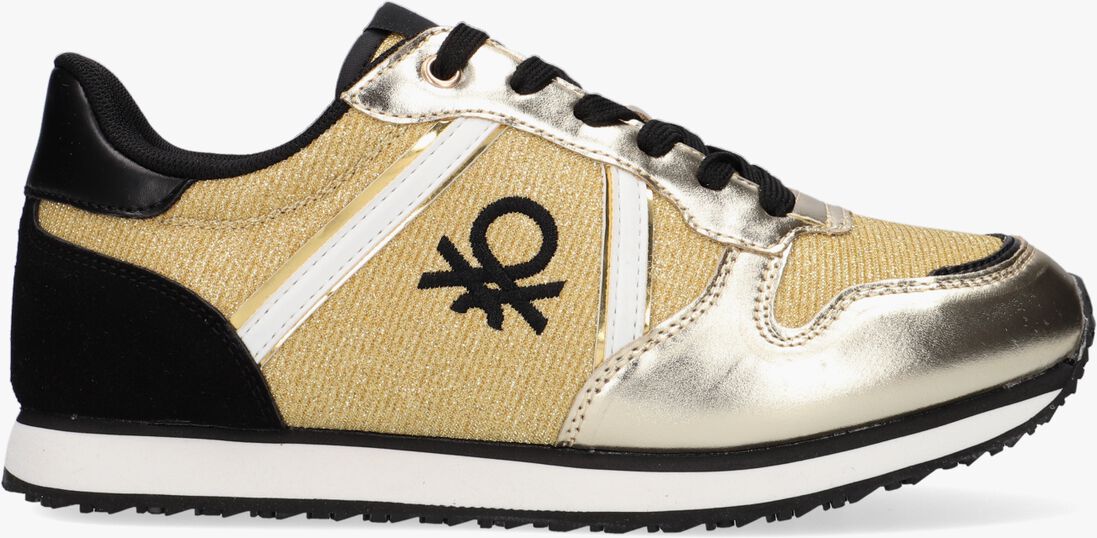 BENETTON gouden benetton lage sneakers quarrel mix