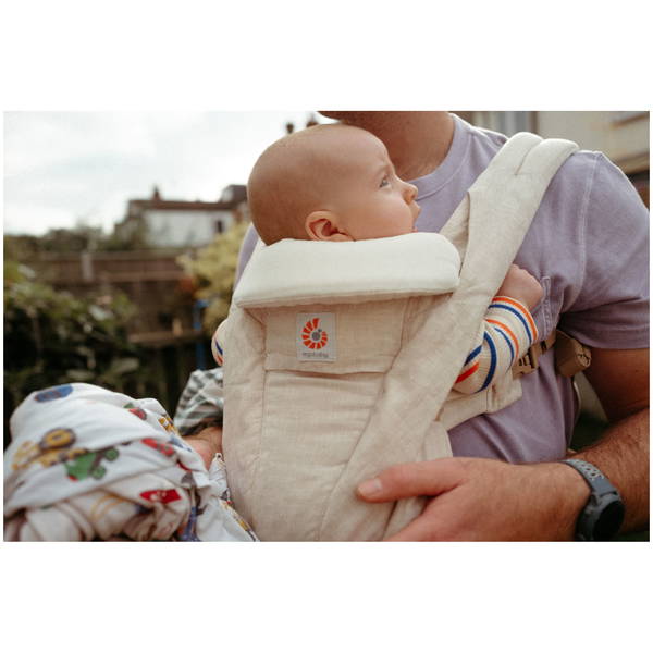 ergobabyergobaby   Omni Deluxe Leinen natural linen