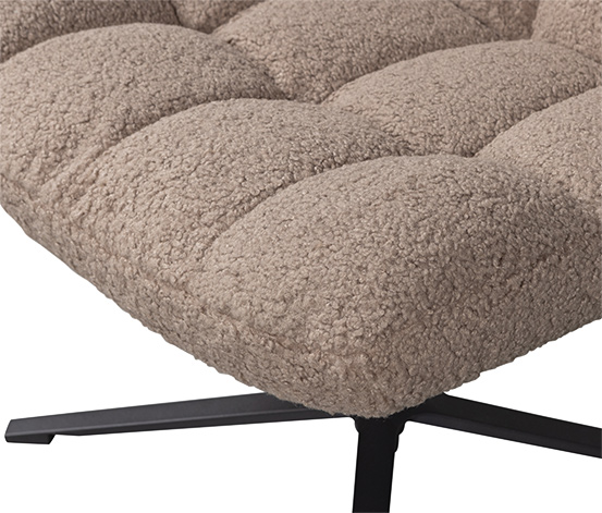 Woood Drehsessel »Teddy«, taupe
