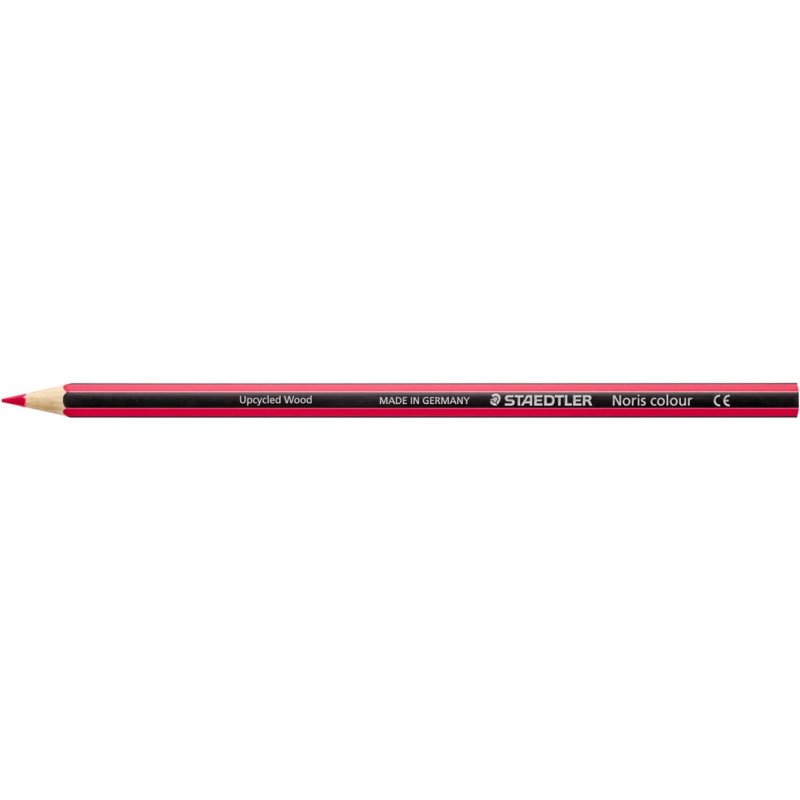 Crayons staedtler noris colour 185 coloris bordeaux   pochette de 12