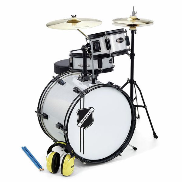 Millenium Youngster Drum Set Bdl. Silver